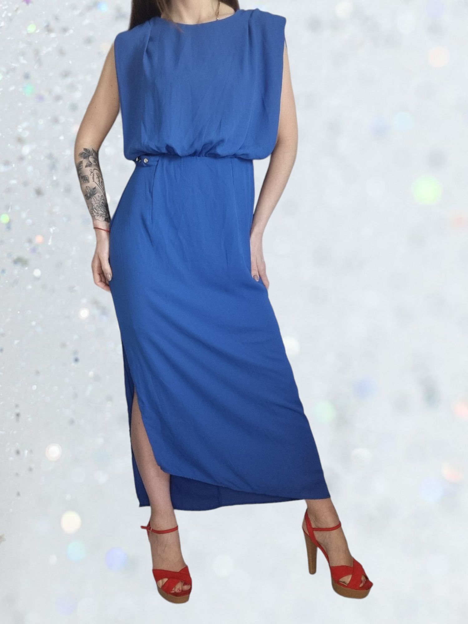 Sukienka kobaltowa mint&Berry Rozmiar M 38