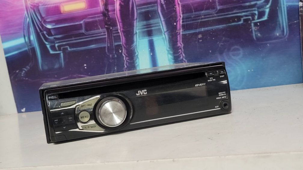 Radio Samochodowe JVC KD-R311 CD MP3 AUX Kostki ISO Lubin wysyłka OLX