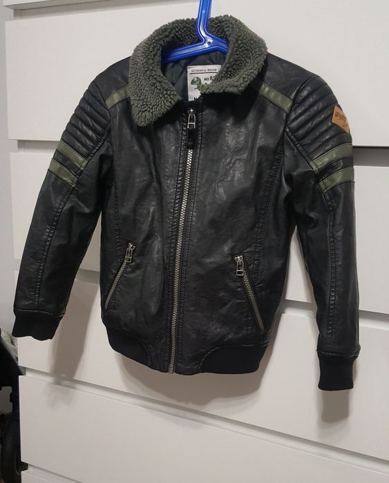 Next kurtka skóra ekologiczna ramoneska bomberka 116