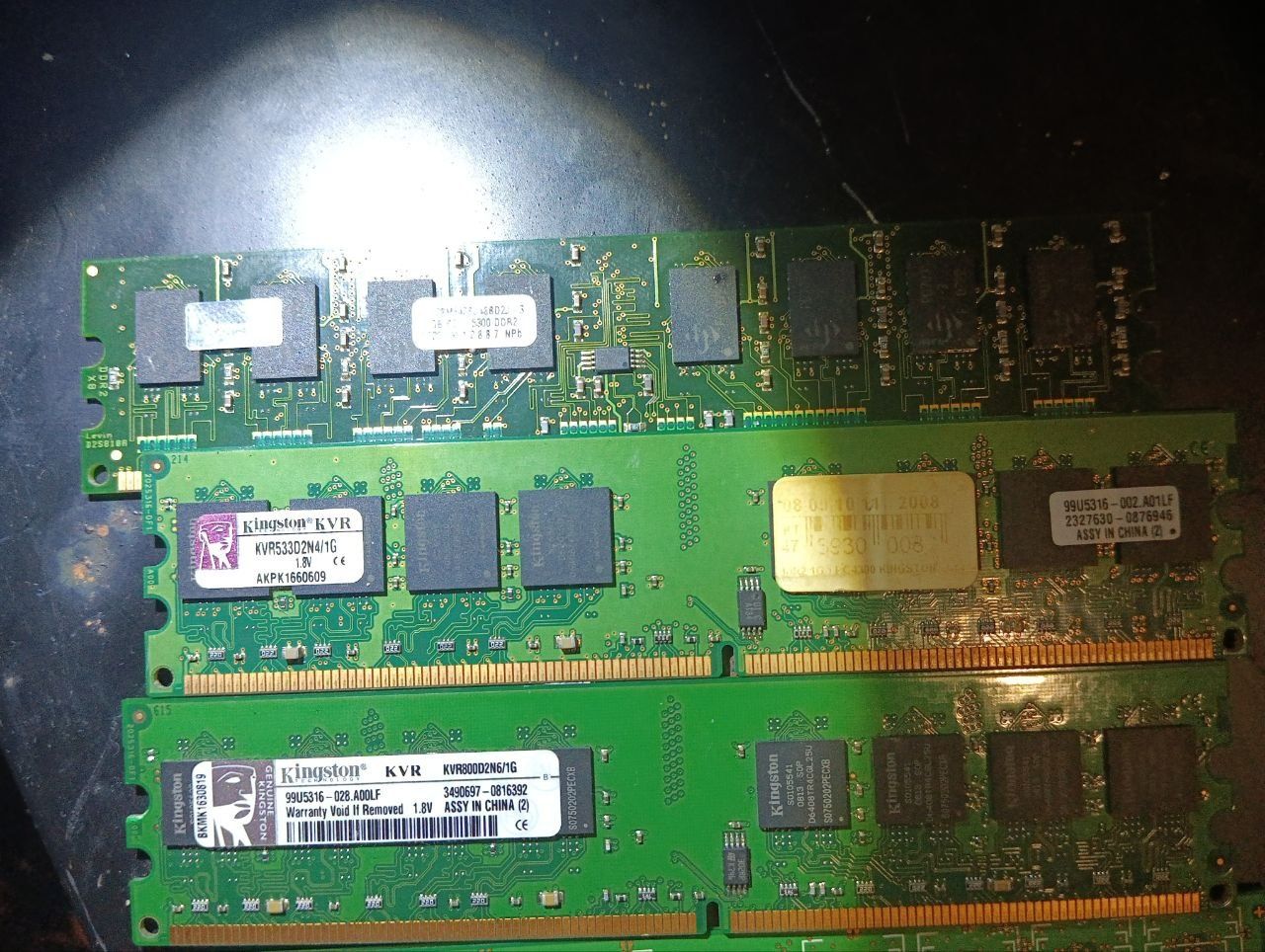 DDR 2 1 GB,512 MB