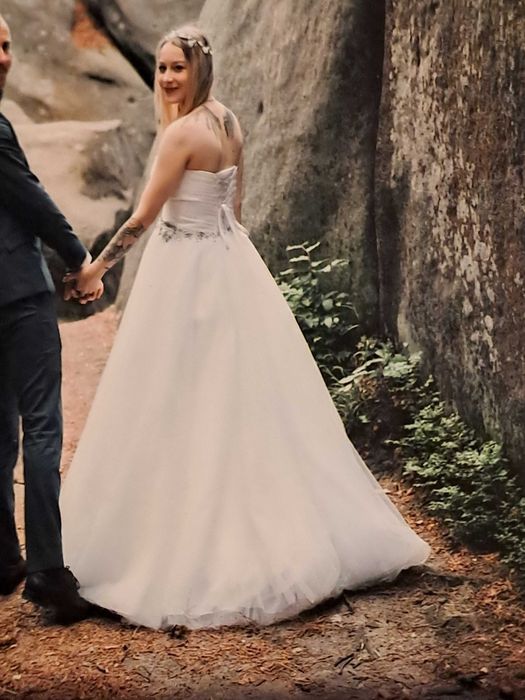 Suknia ślubna księzniczka