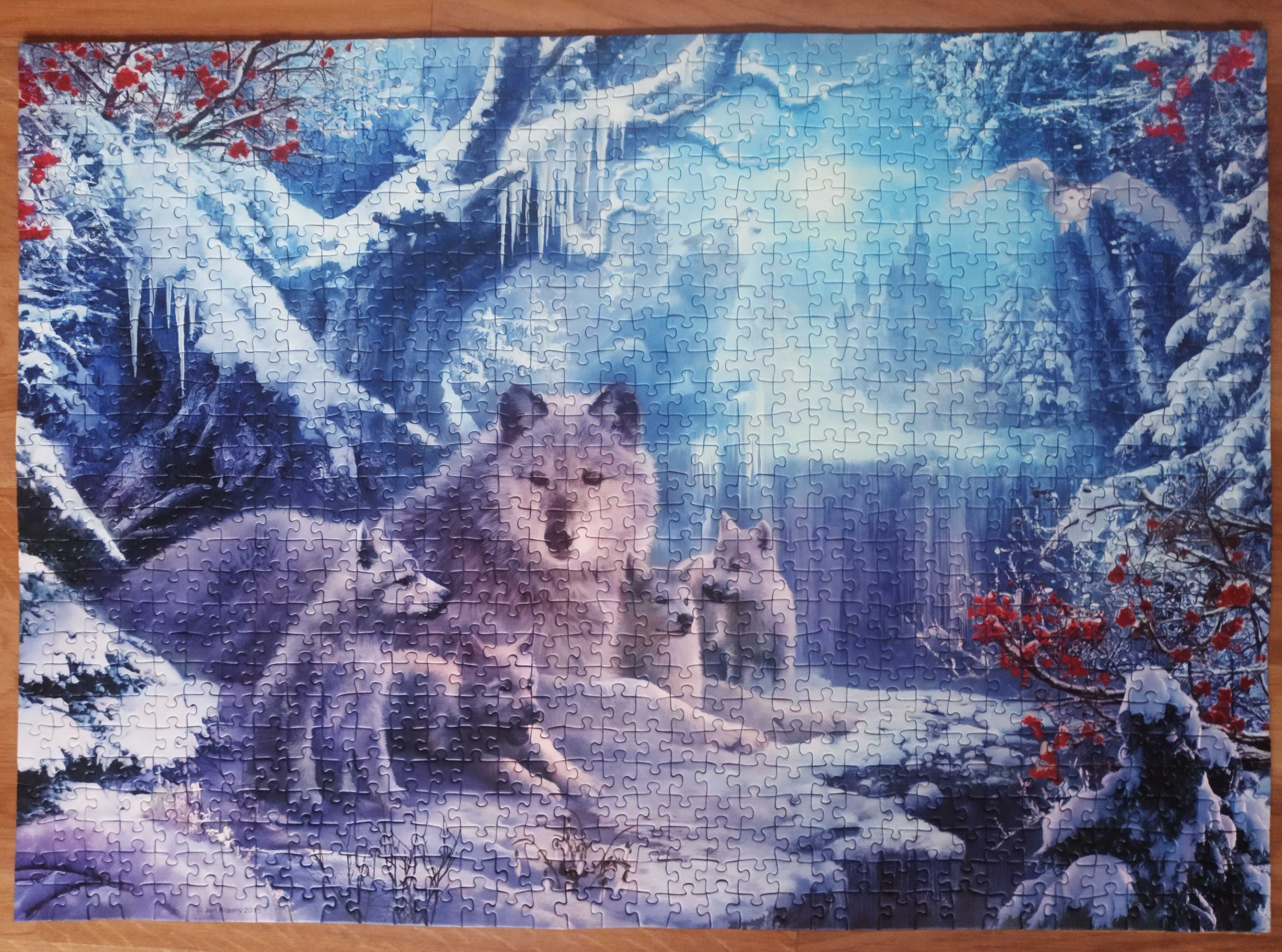 puzzle Ravensburger 1000 wilki