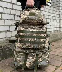 Військовий рюкзак з розширенням тактичний піксель ЗСУ мм14 45-65л