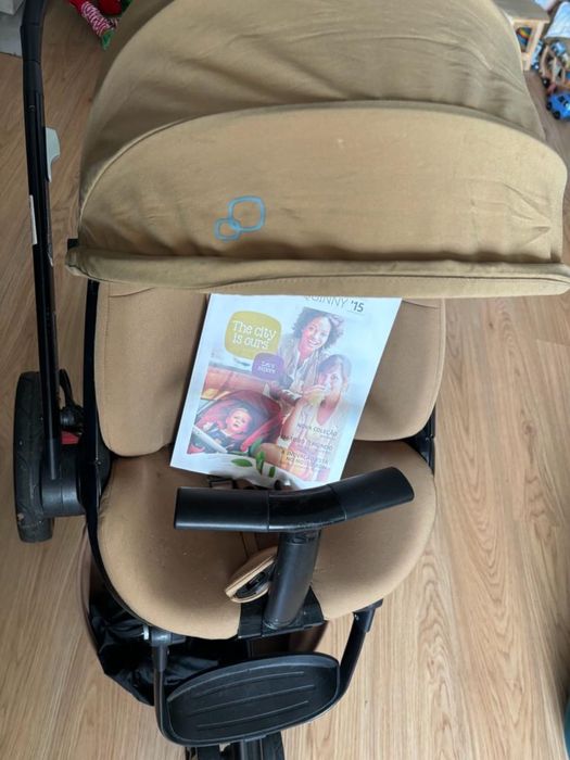 "Carrinho de Bebê Quinny Mood + Baby Coque Maxi-Cosi:Em Perfeito Estado!"