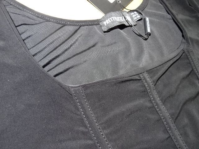 PrettyLittleThing body czarne stringi M