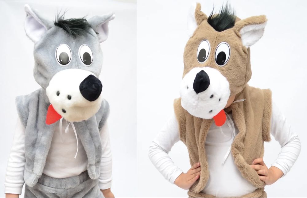 Карнавальний костюм Вовк їжак та багато інших