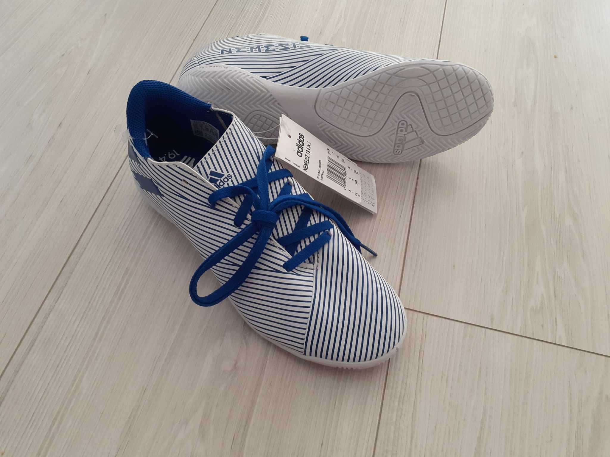 Buty piłkarskie halowe adidas Nemeziz 19.4 IN JR r. 38