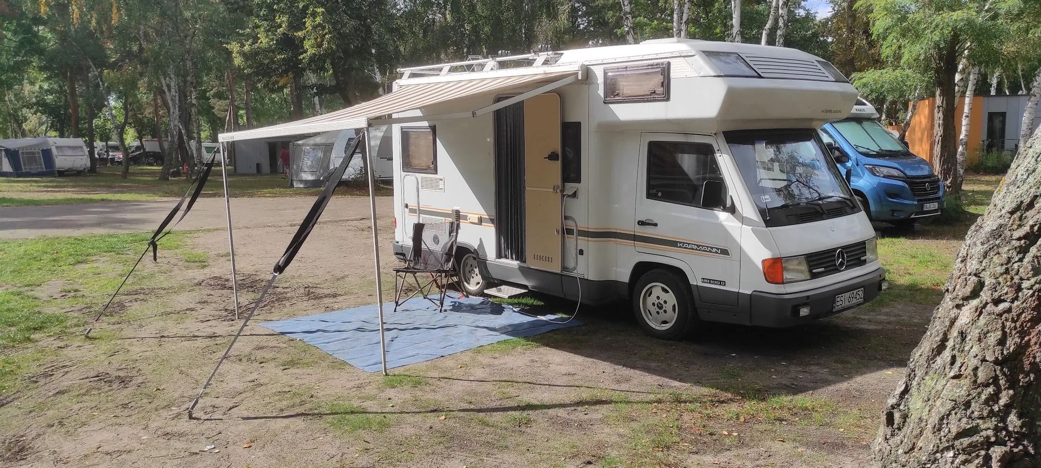 Mercedes-Benz MB100  Mercedes MB100 KARMANN - mój prywatny kamper, od 5 lat w moich rękach!