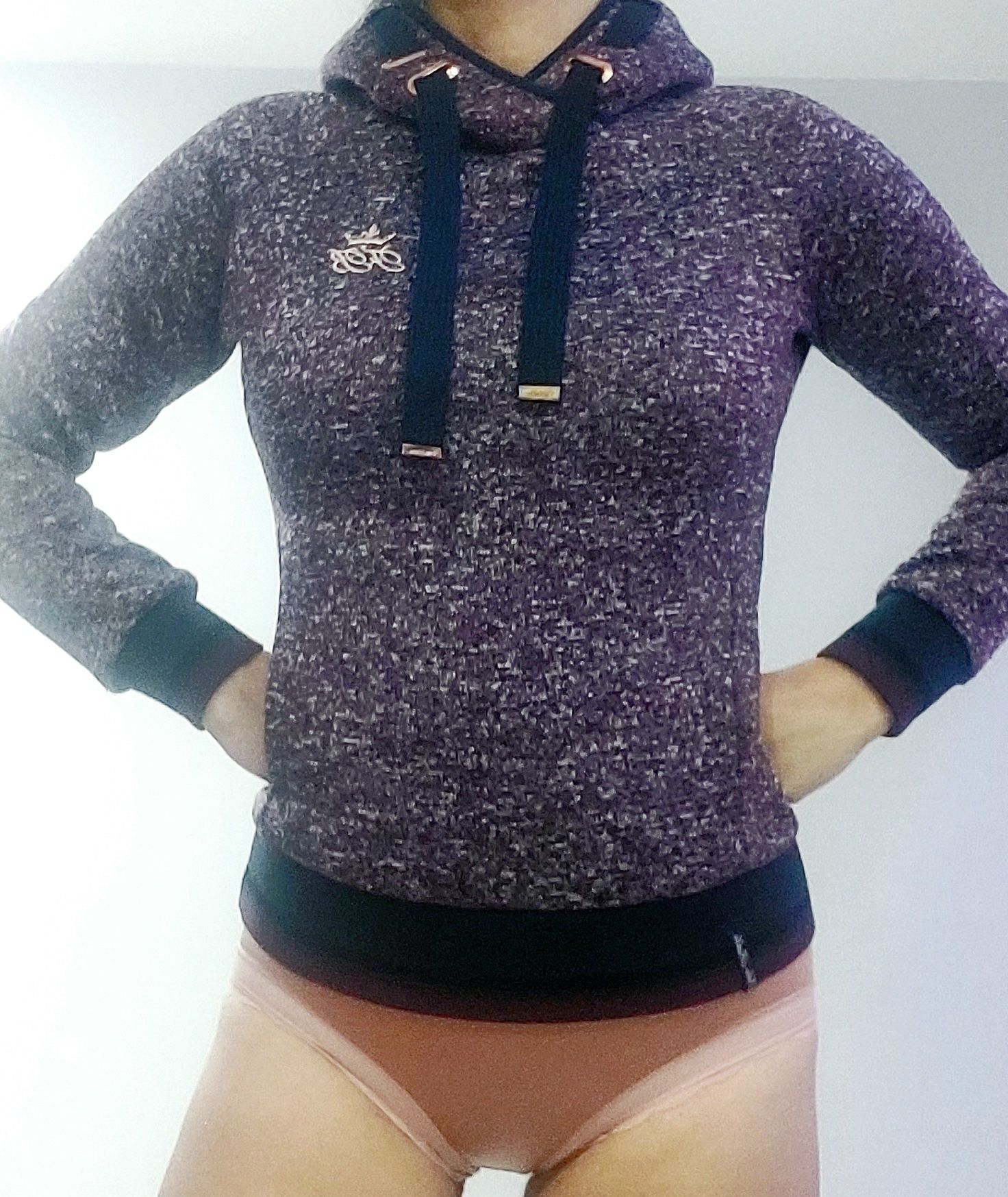 Felix Buhler.  Bluza z kapturem.  Unisex.  Roz. 34. Vintage  XS.