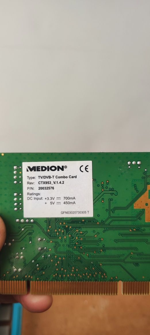 Medion tv/dvb-t combo card