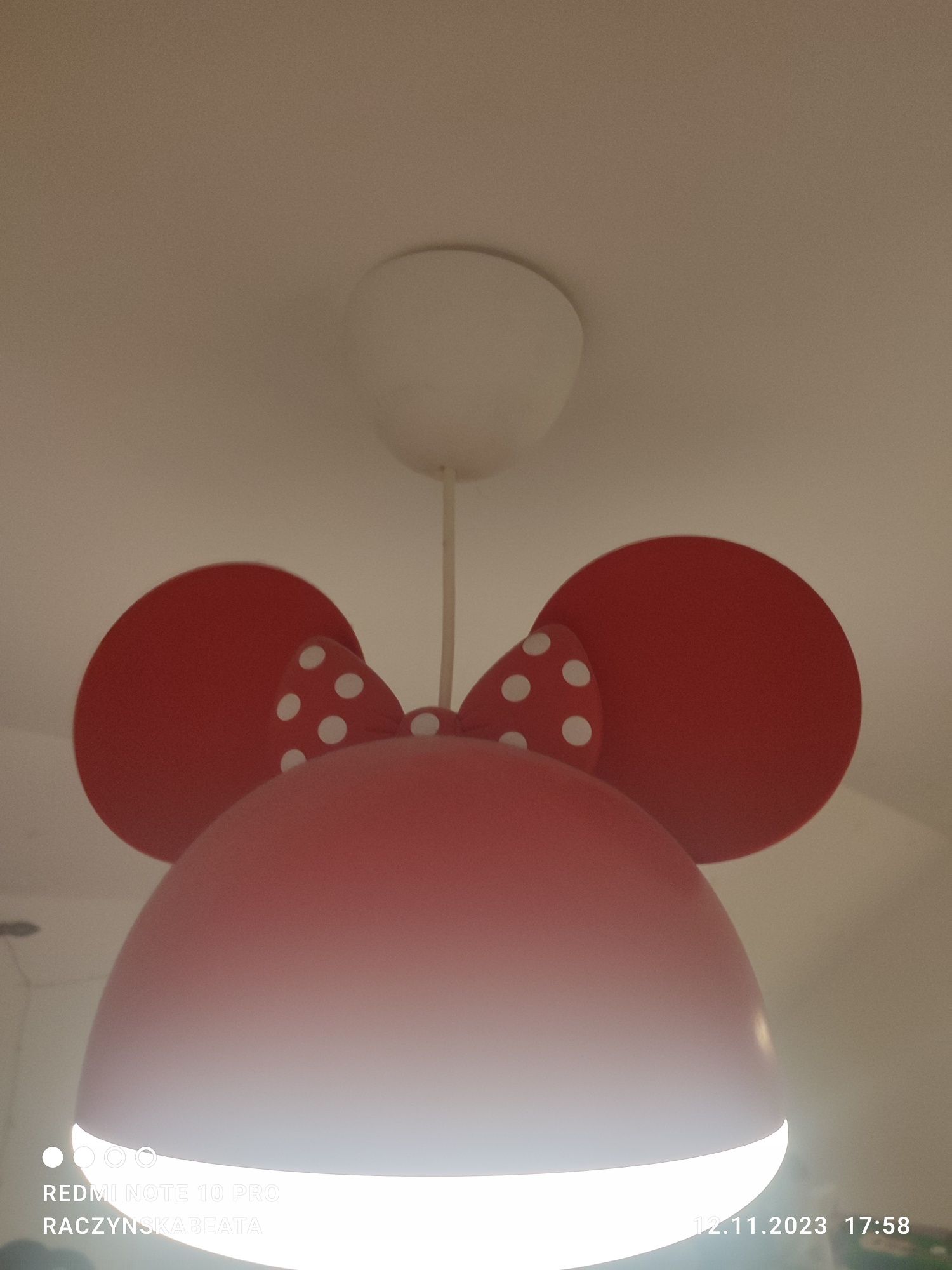 Lampa mini mouse