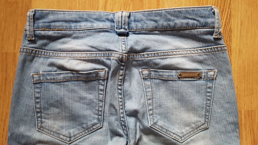 Zara BASIC Spodnie dżinsowe jeansy rozmiar 36