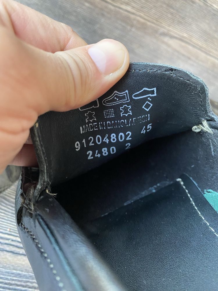 Шкіряні мокасіни Original Mocassin 45 р