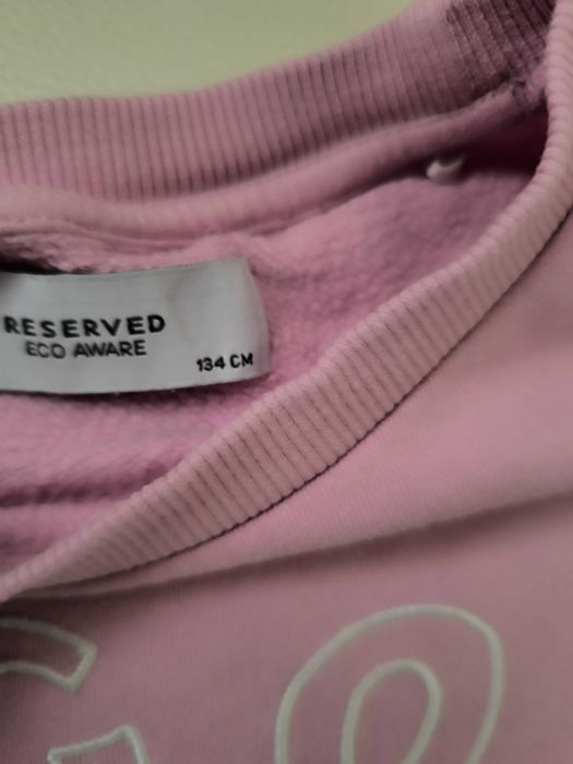 Bluza różowa Stay Golden, ReserVeD, rozm. 134