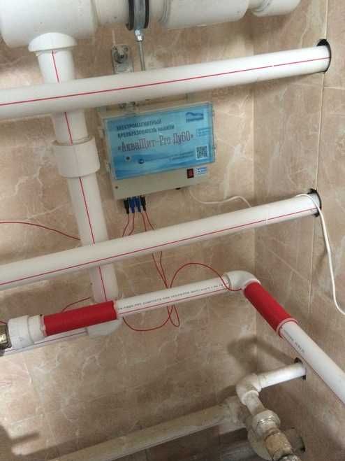 Акващит Д60 - устройство от накипи, ржавчины и железа в воде