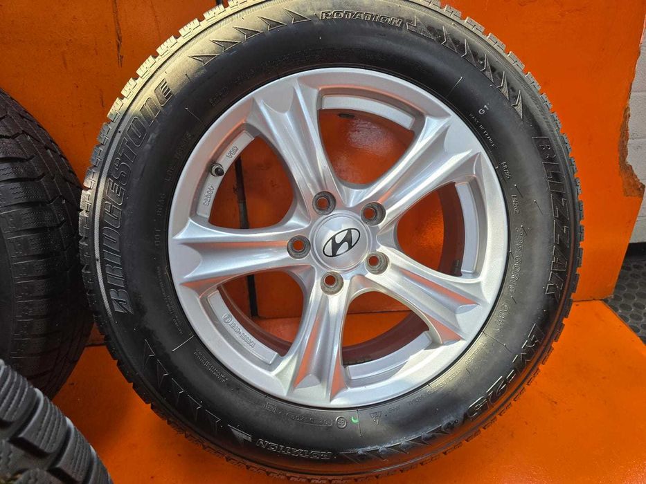 Koła zimowe Alu Hyundai Tucson , ix 35 opony 225/60/16 + TPMS