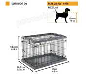 Клітка для собак Ferplast SUPERIOR 90
