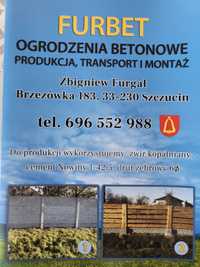 Ogrodzenia betonowe