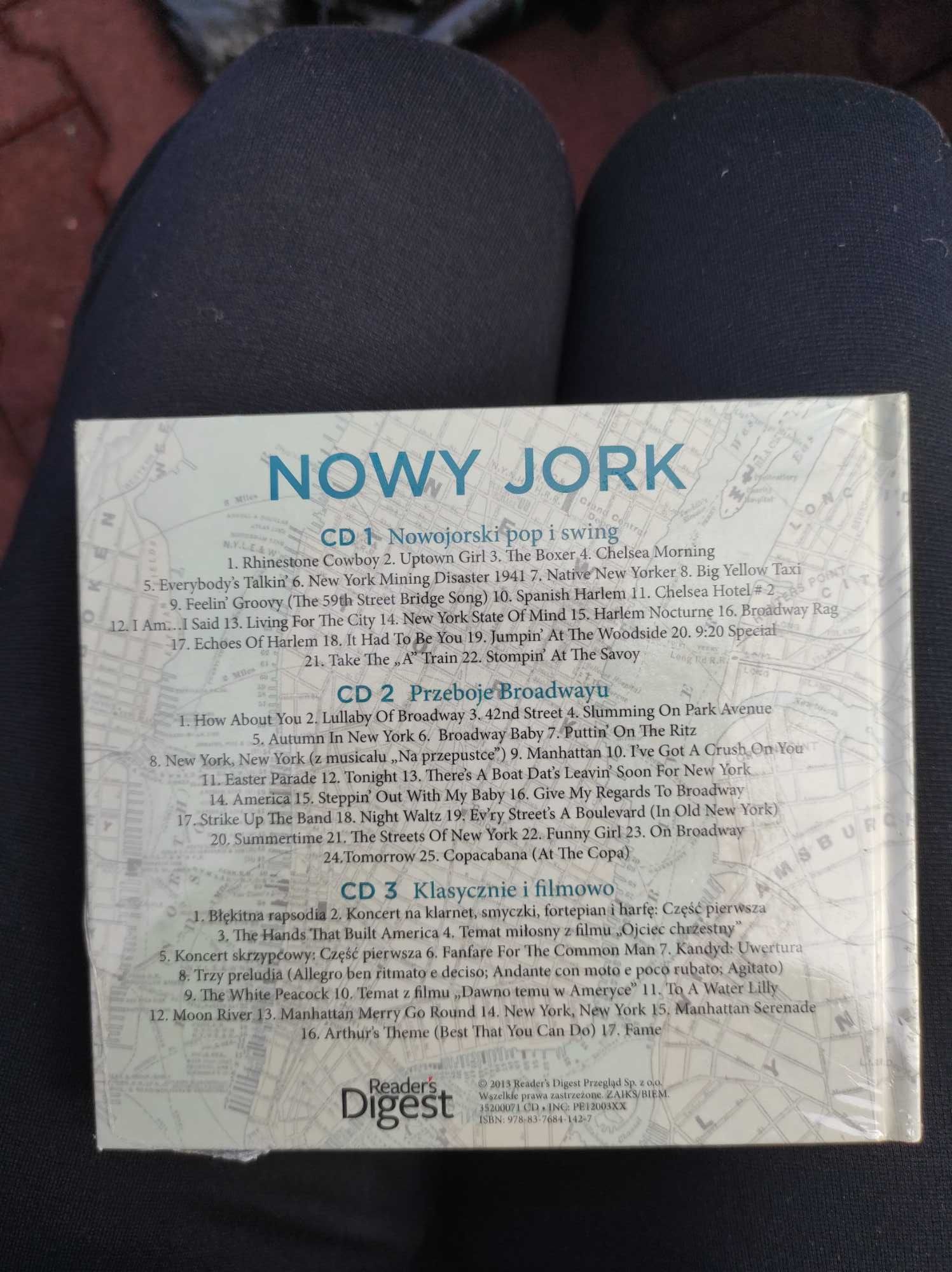 CD NOWY YORK Muzyczne stolice świata nowe w folii