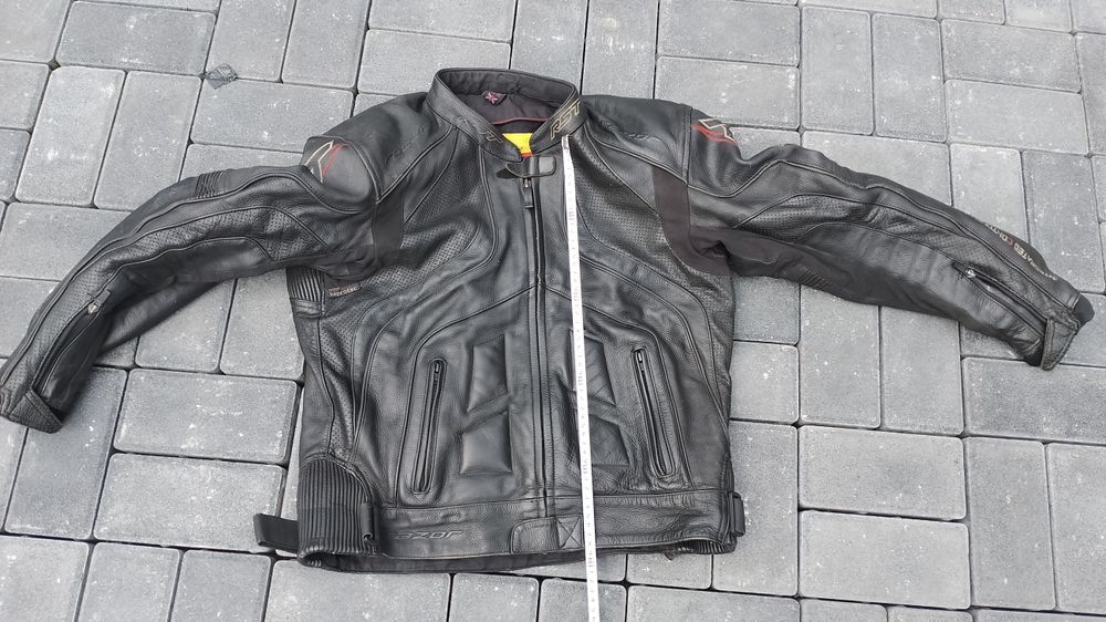 Kurtka na motor skórzana