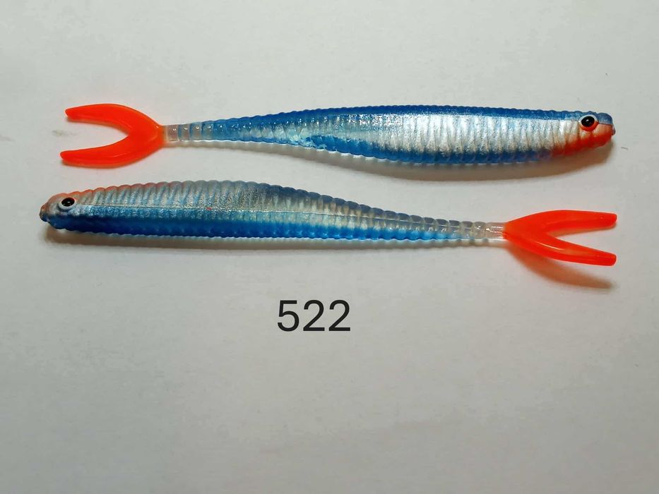 Mr. Bleak jaskółka 18cm clear niebieski grzbiet UV ogon 522