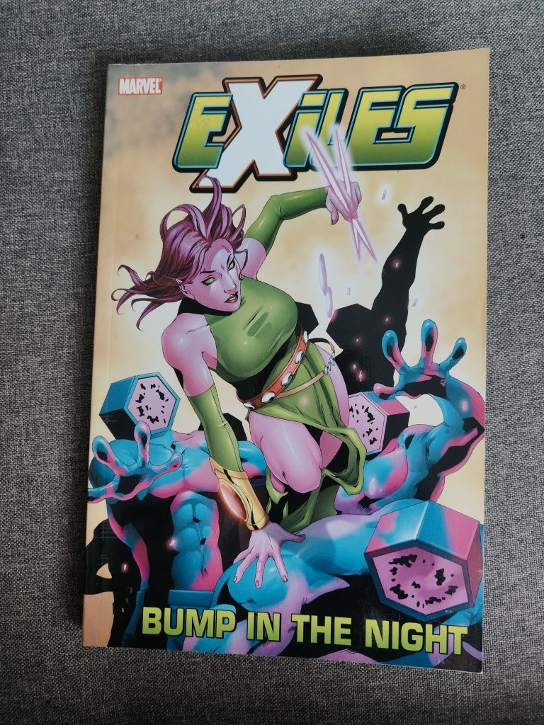 Komiks po angielsku Marvel Exiles Bump in the night