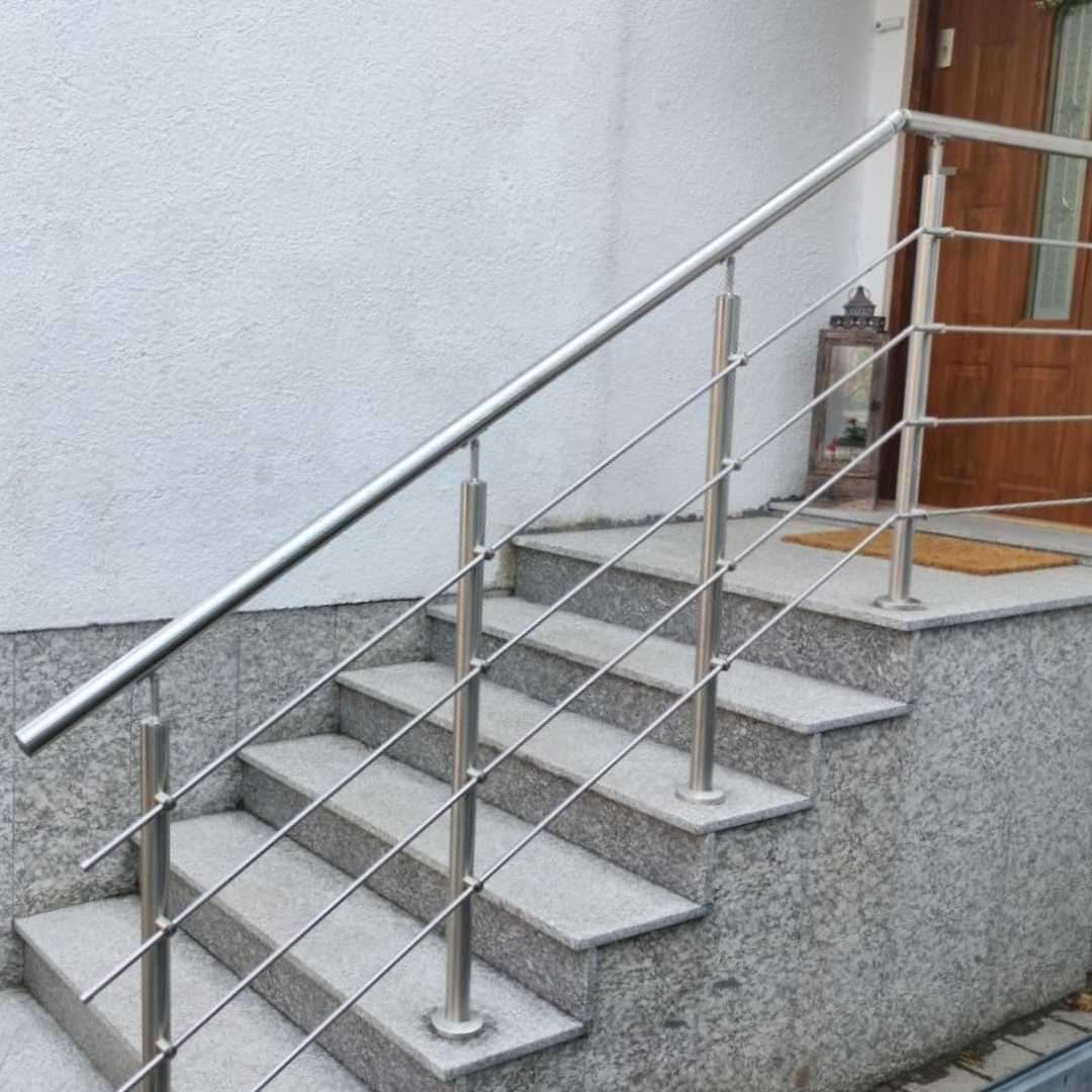 Balustrada Stal Nierdzewna Samodzielny Montaż na Wymiar