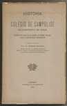 História do Colégio de Campolide da Companhia de Jesus -  P. Grátis