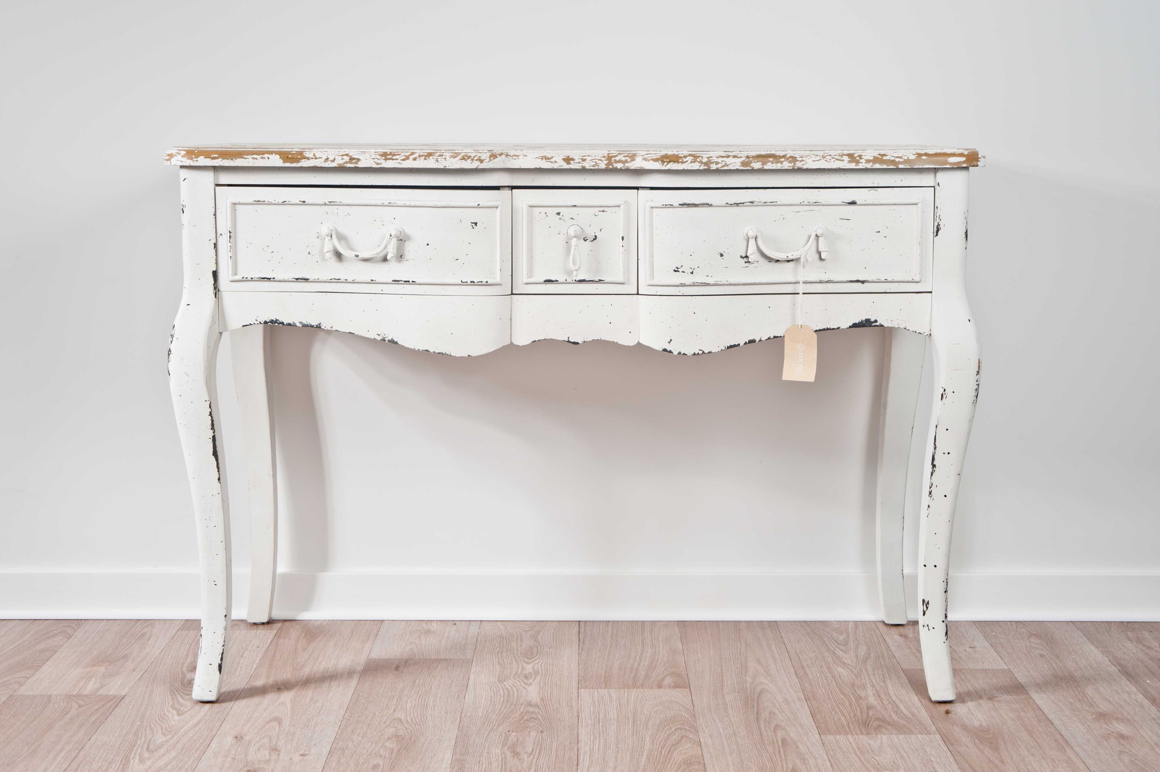 Konsola prowansalska, shabby, Nowa, 150x50x80 cm