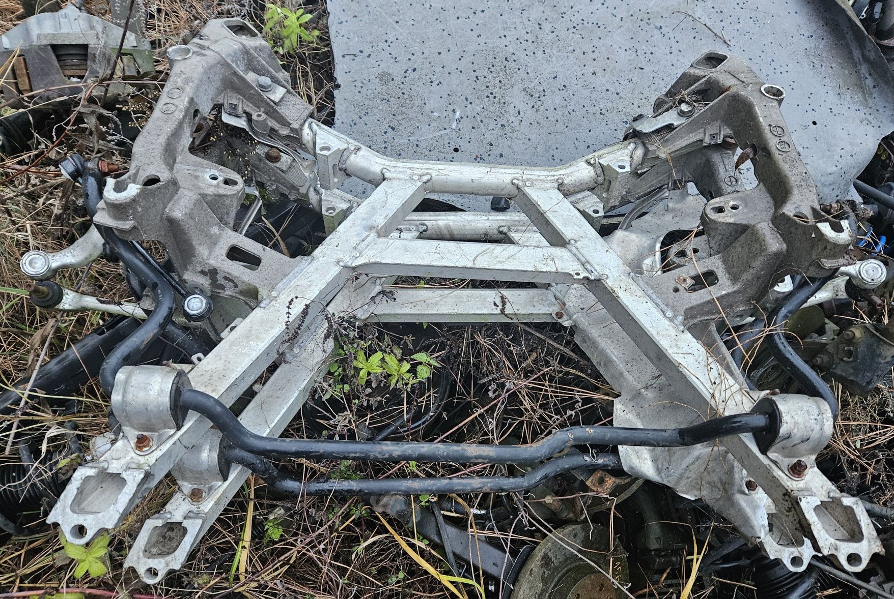 BMW E39 sanki kołyska wózek