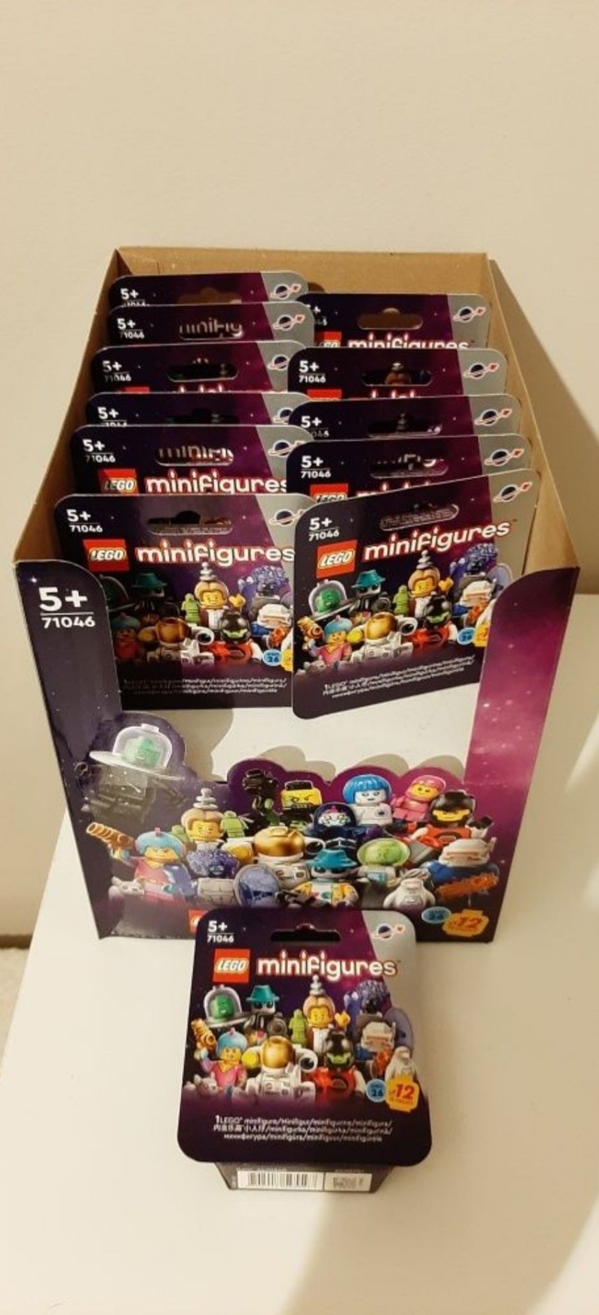 Minifigurka Figurka LEGO Seria 26 - Kosmici - Komplet - 12 sztuk