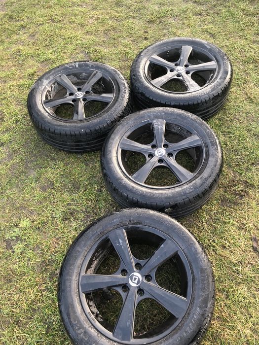 Продам диски з літньою резиною  255/R17диски в гарному стані