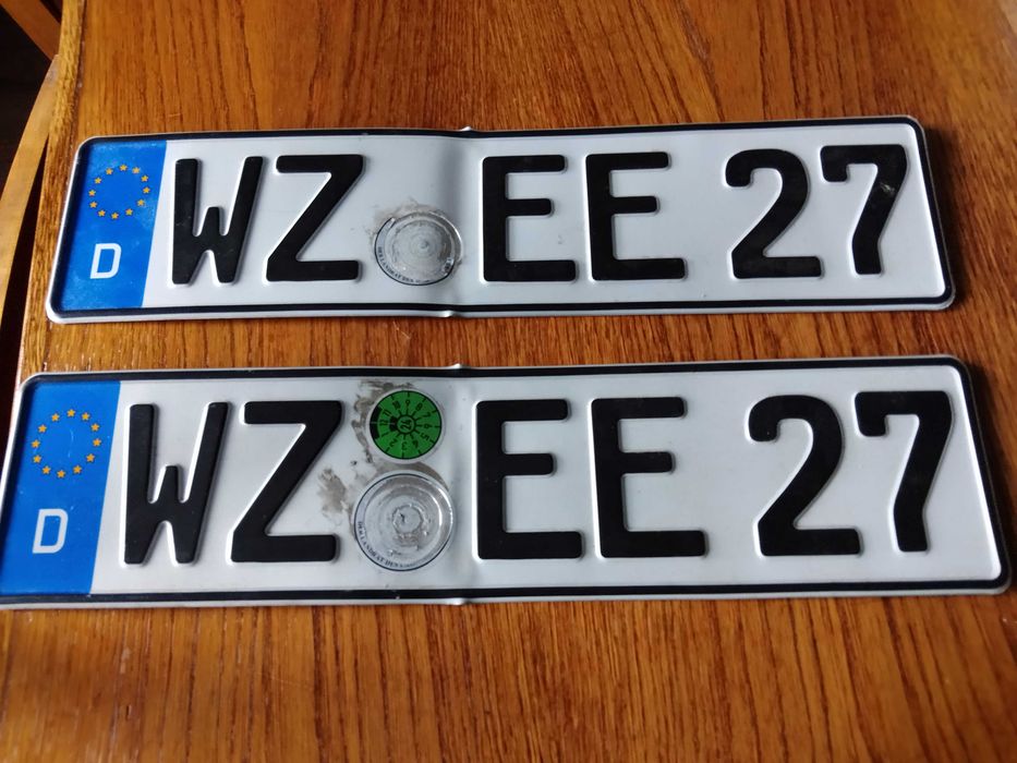 tablice rejestracyjne