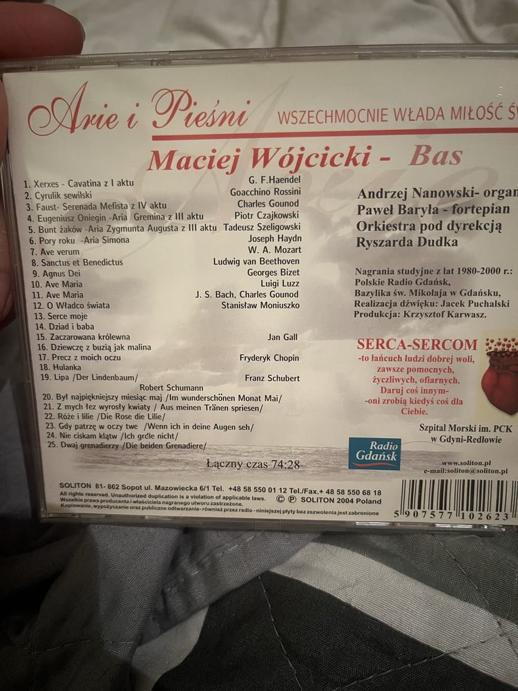 Arie i Pieśni Maciej Wójcicki MNP