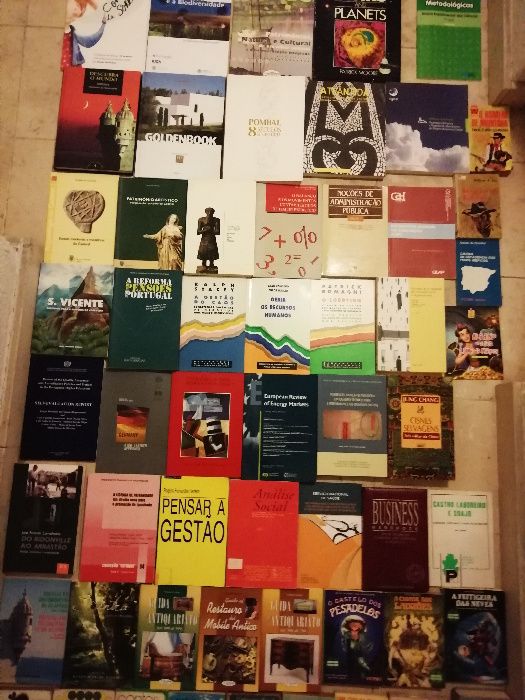 Livros- muitos e todos em bom estado