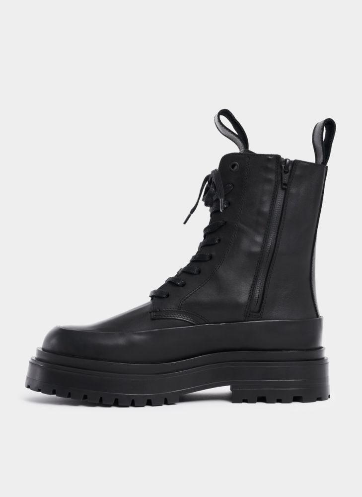 EXCLUSIVO: Botas Stutterheim em pele NOVAS com sola borracha