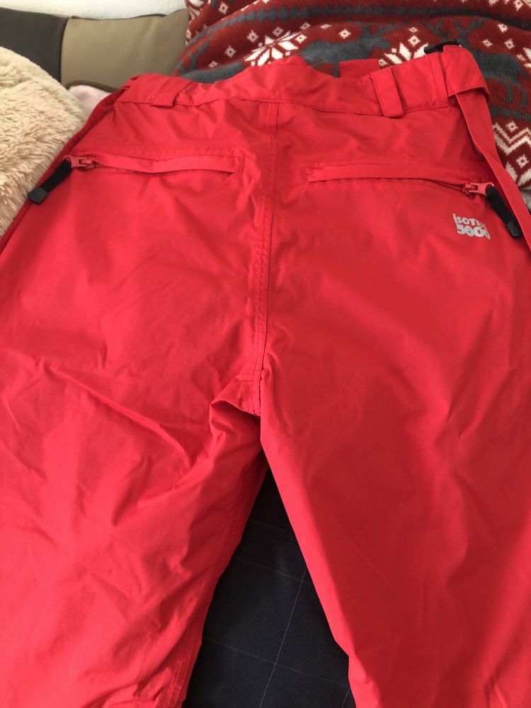 Czerwone spodnie narciarskie M Isotex 5000 Dare2be Snowwear