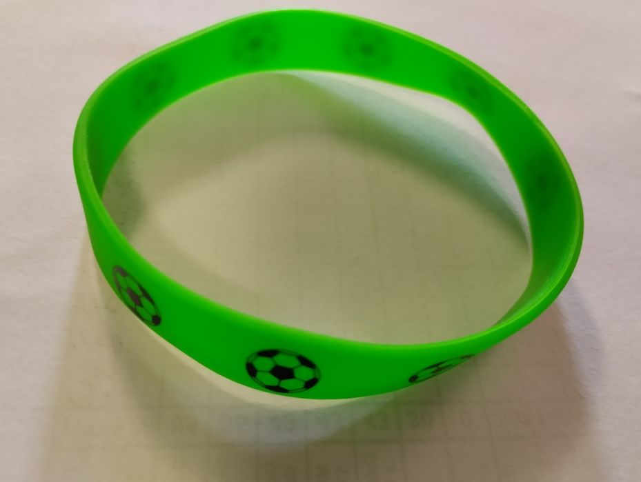 Opaska silikonowa na rękę nowa