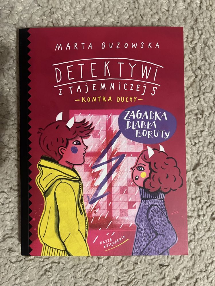 Książka „Zagadka diabła Boruty. Detektywi z Tajemniczej5 kontra duchy”