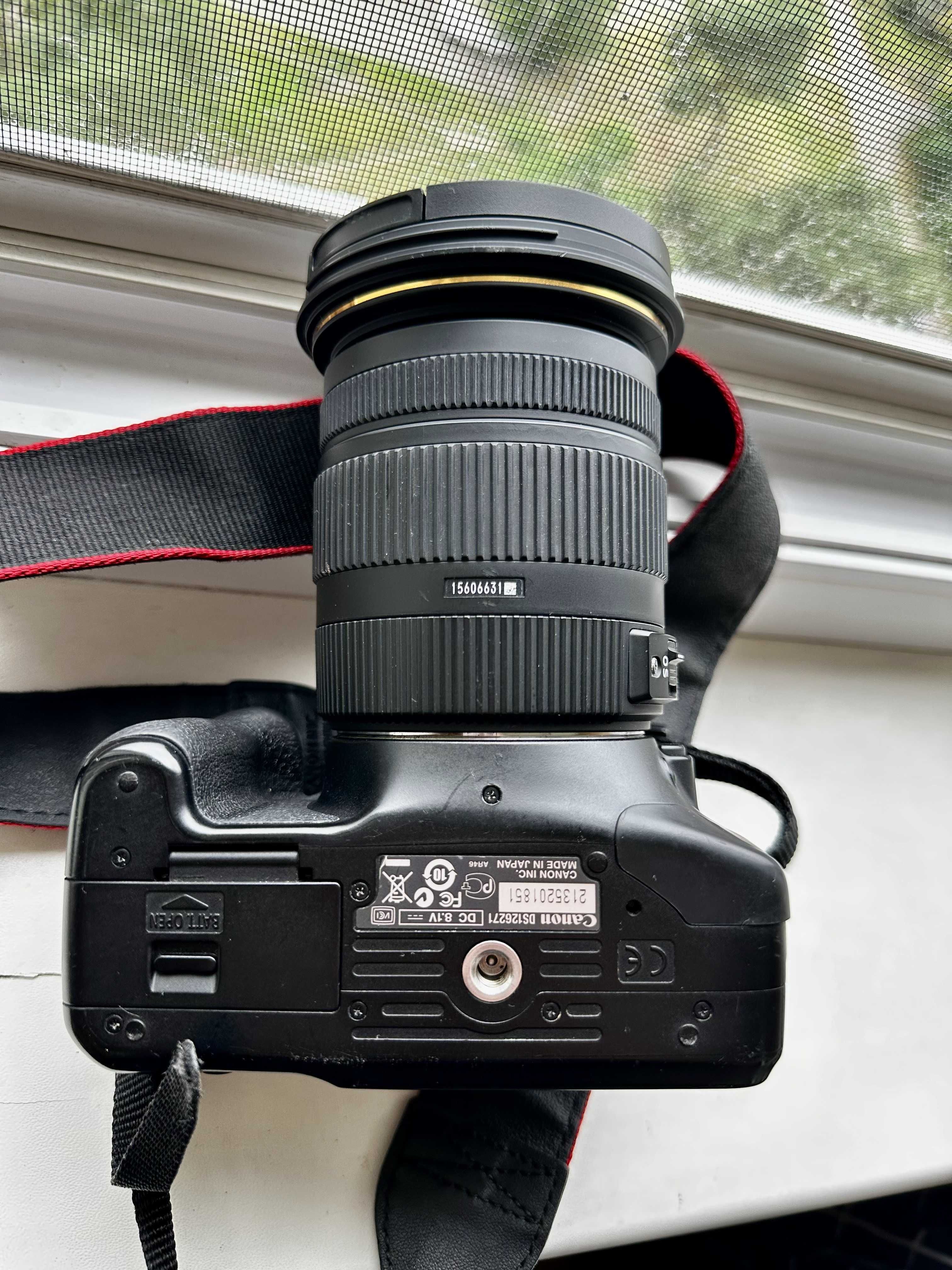 Canon EOS 550D + Sigma 17-50mm f/2.8 EX DC OS HSM (ідеальний стан)