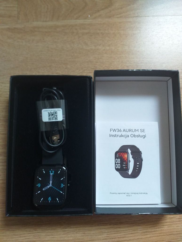 Zegarek MaxCom FW36 Aurun Smartwatch ,black