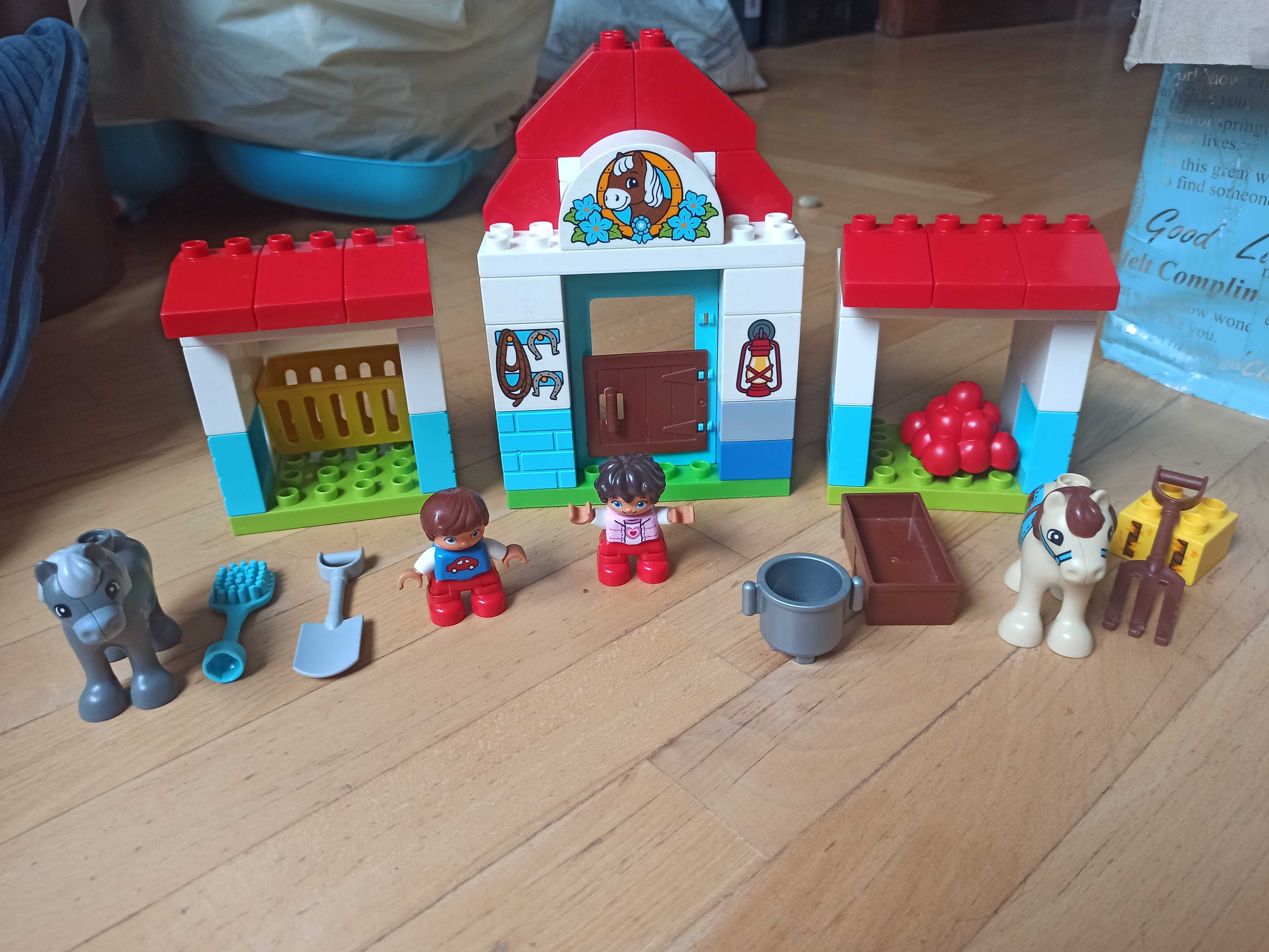 Lego duplo 10868 конюшня + подарок