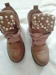 Buty skórzane Nelii blu