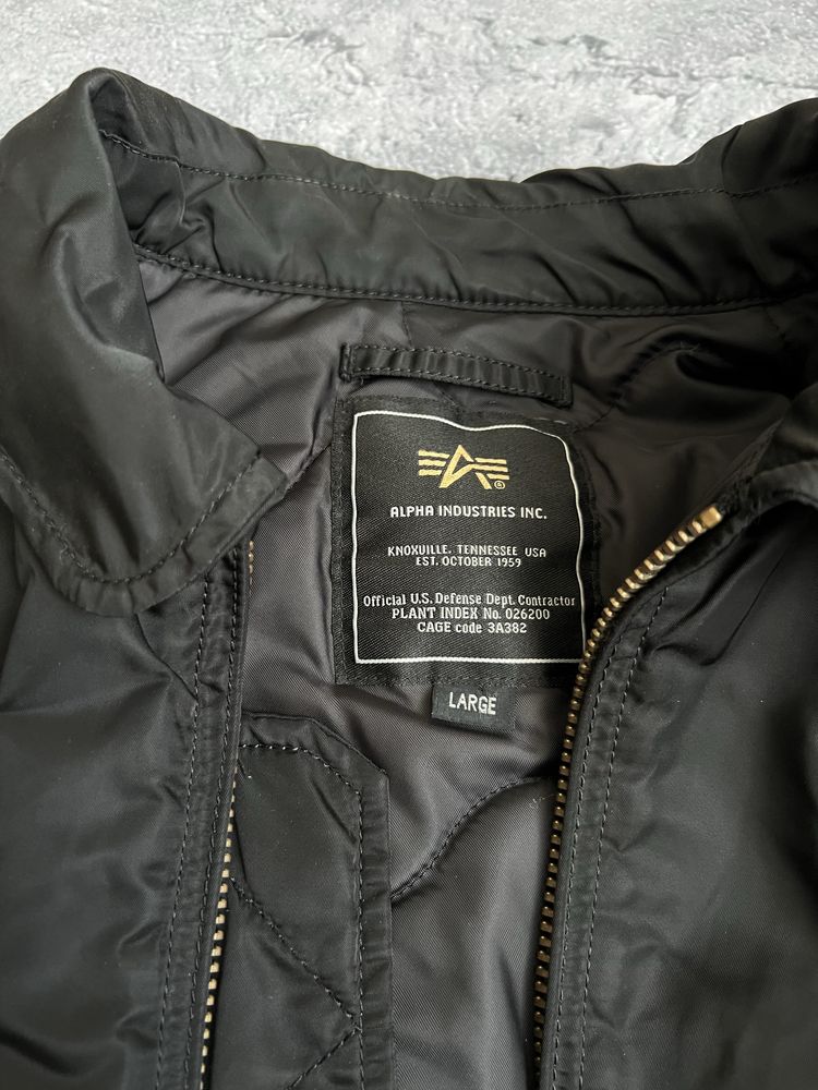 Куртка бомбер alpha industries cwu 45