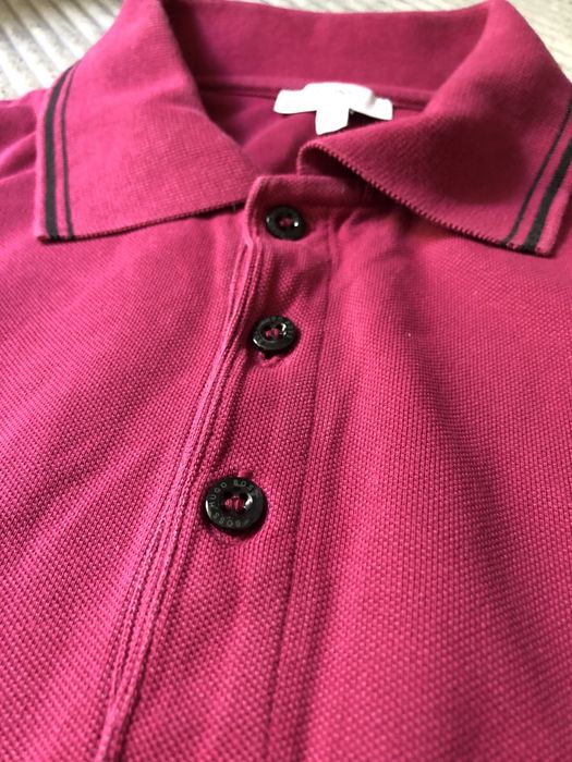 Hugo Boss polo slim fit 16-17 lat fuksja