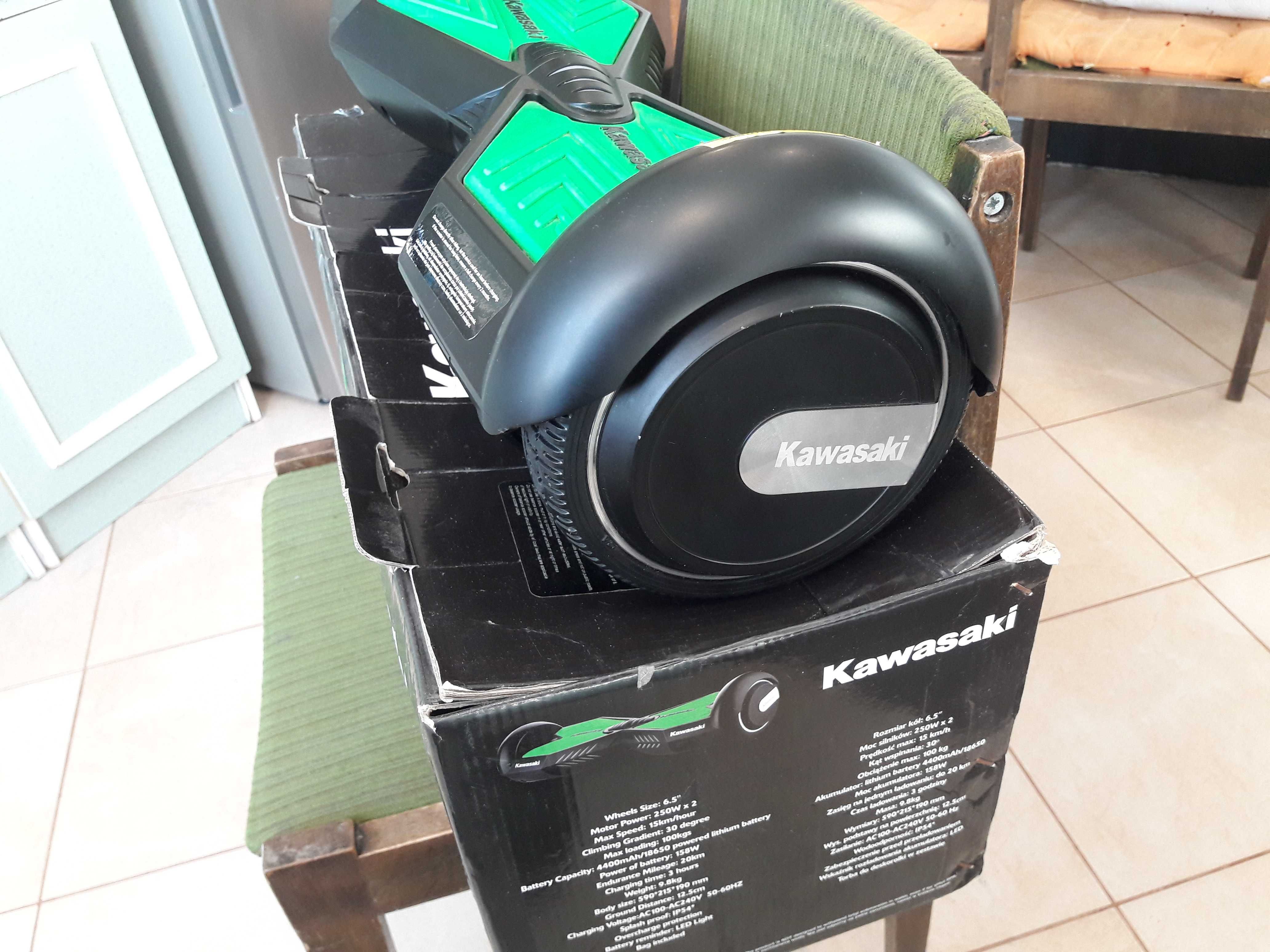 Kawasaki Balance Scooter Kx-Pro 6.5A + Torba