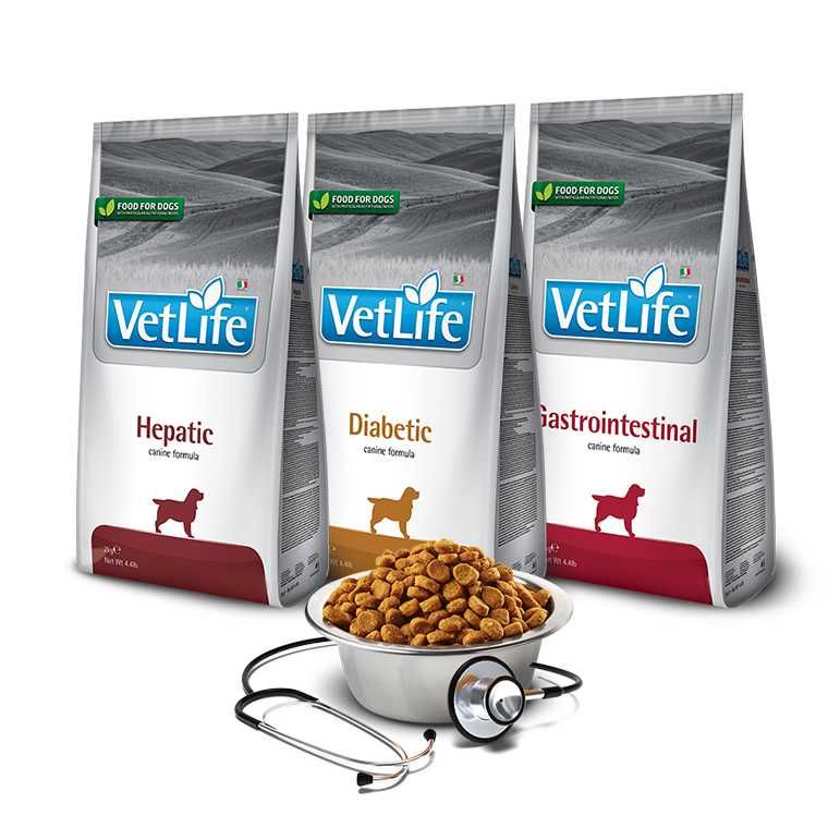 Farmina VET LIFE Dog - Diabetic, Gastro, Hepatic
