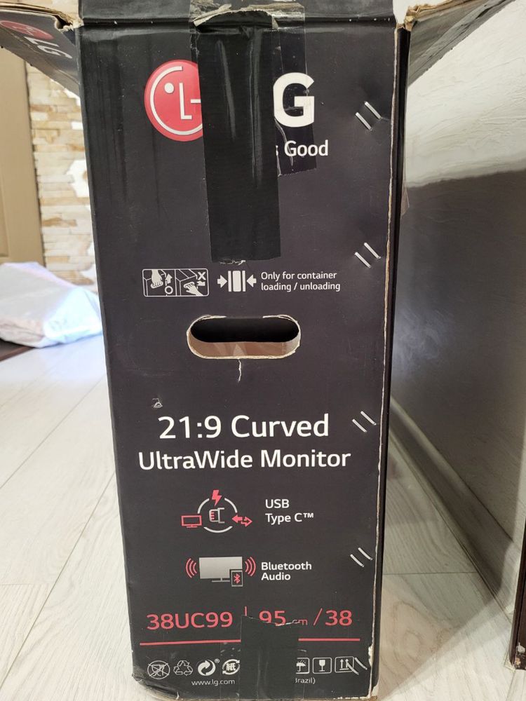 Монітор LG 38UC99 38 "