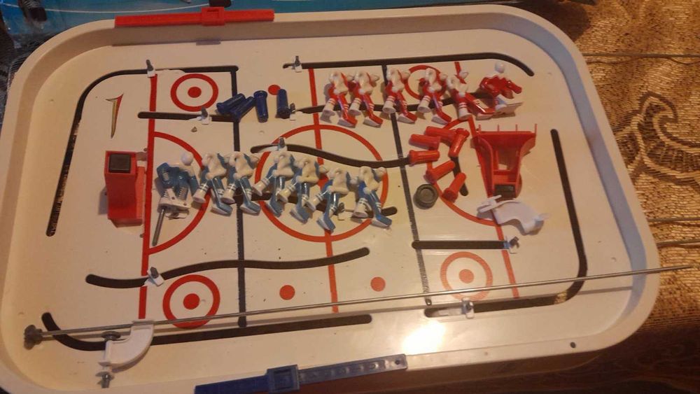 Игра настольный хоккей б/у в хорошем дешево