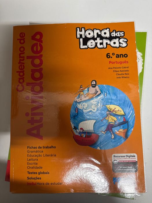 Cadernos de atividades 6 ano NOVOS